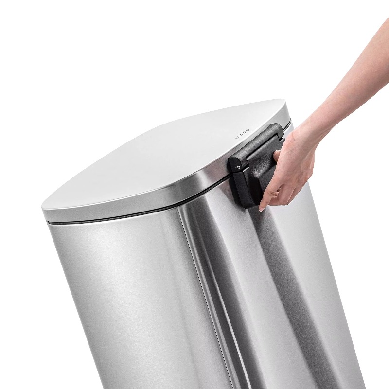 Fingerprint-resistant soft-lid - Commercial Kitchen Bin review and price