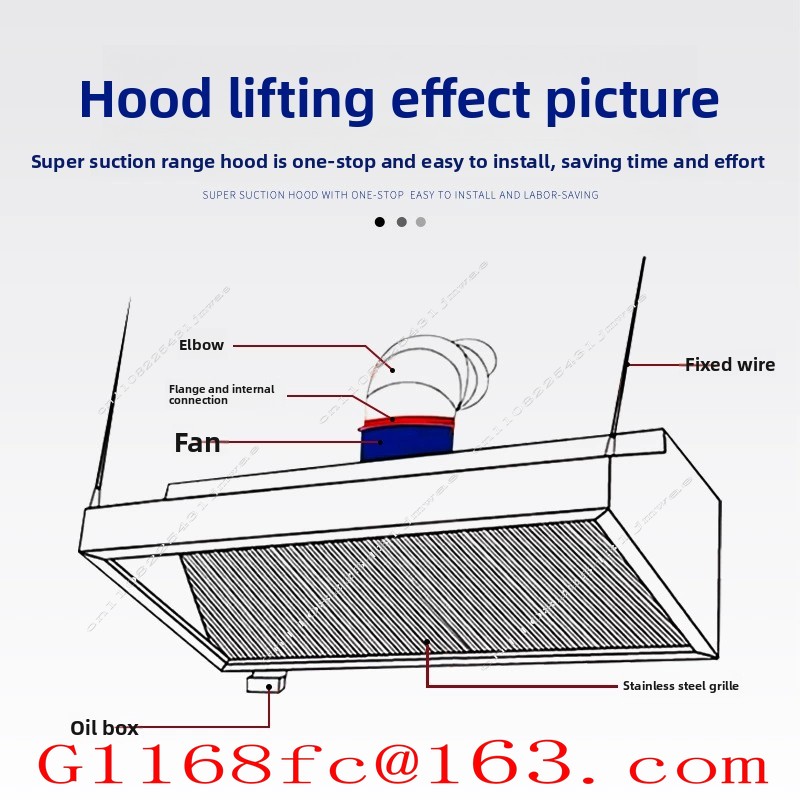 Stainless Steel Exhaust Hood f - Commercial Kitchen Hoods review and price